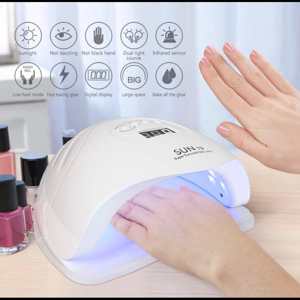 UV LED Nail Lamp 80W